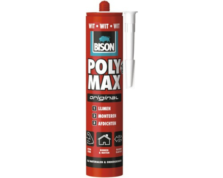 Bison Poly Max® Original 425 g Tube weiß